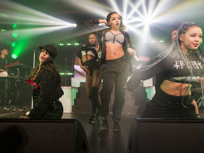 Tinashe at Showbox SoDo in Seattle, WA on April 8, 2016.